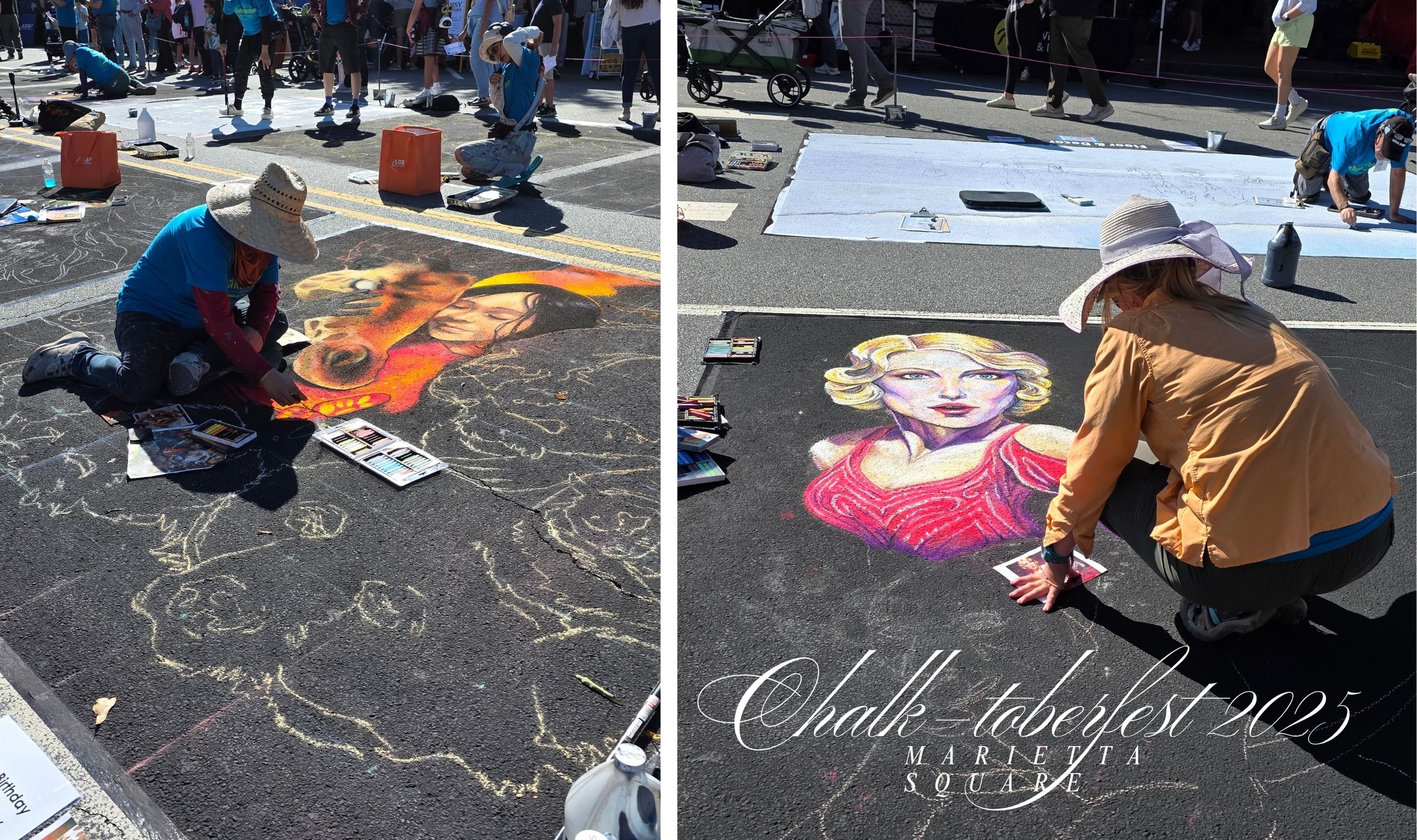 Marietta Square Chalktoberfest 2025
